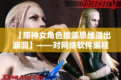 【原神女角色披露思维溢出漏洞】——对网络软件编程的启示