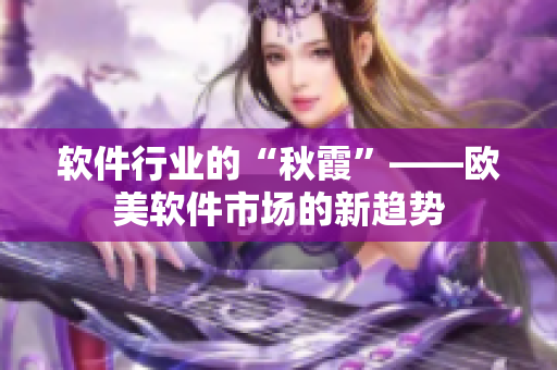 软件行业的“秋霞”——欧美软件市场的新趋势