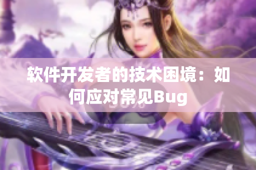 软件开发者的技术困境：如何应对常见Bug