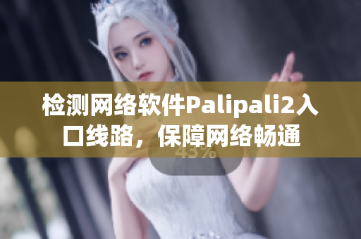 检测网络软件Palipali2入口线路，保障网络畅通