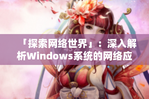 「探索网络世界」：深入解析Windows系统的网络应用和软件开发技巧