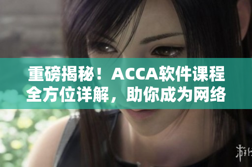 重磅揭秘！ACCA软件课程全方位详解，助你成为网络软件开发高手！