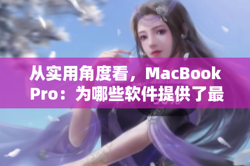 从实用角度看，MacBook Pro：为哪些软件提供了最优秀的开发环境？