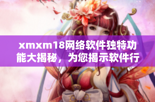 xmxm18网络软件独特功能大揭秘，为您揭示软件行业新潮流