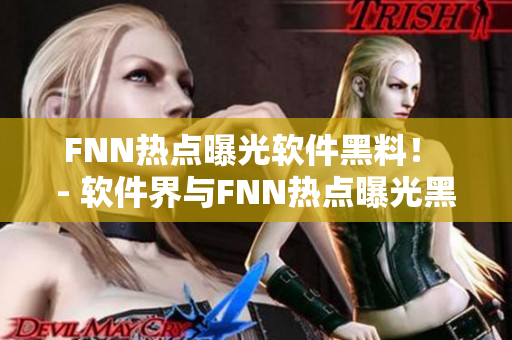 FNN热点曝光软件黑料！ - 软件界与FNN热点曝光黑料：值得深思的教训