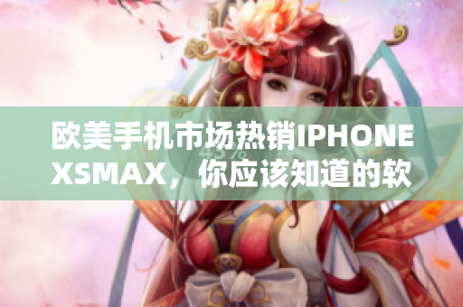 欧美手机市场热销IPHONEXSMAX，你应该知道的软件技巧！