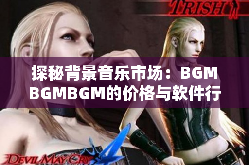 探秘背景音乐市场：BGMBGMBGM的价格与软件行业的关联性