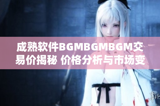 成熟软件BGMBGMBGM交易价揭秘 价格分析与市场变动解读