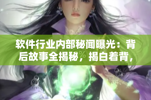 软件行业内部秘闻曝光：背后故事全揭秘，揭白着背，描黑后续