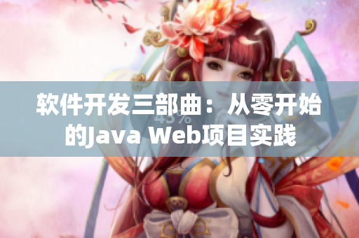 软件开发三部曲：从零开始的Java Web项目实践