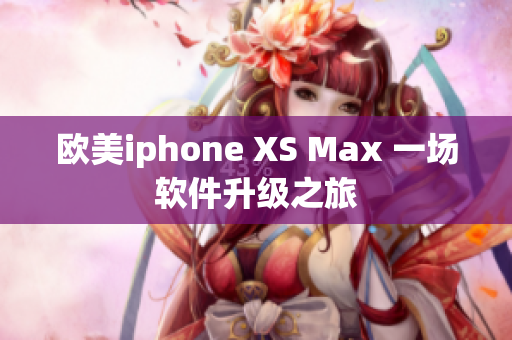 欧美iphone XS Max 一场软件升级之旅