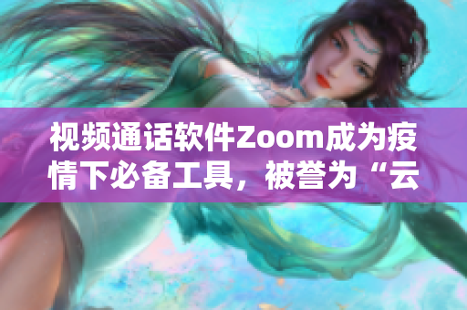 视频通话软件Zoom成为疫情下必备工具，被誉为“云上办公室”