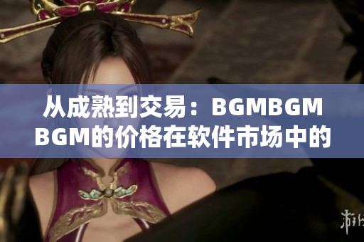 从成熟到交易：BGMBGMBGM的价格在软件市场中的涨势