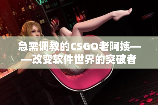 急需调教的CSGO老阿姨——改变软件世界的突破者