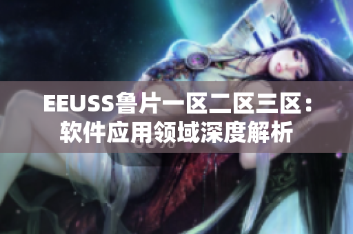 EEUSS鲁片一区二区三区：软件应用领域深度解析