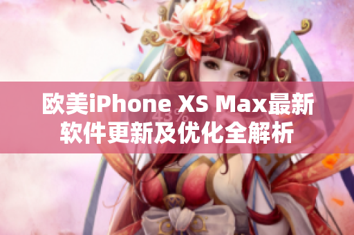 欧美iPhone XS Max最新软件更新及优化全解析