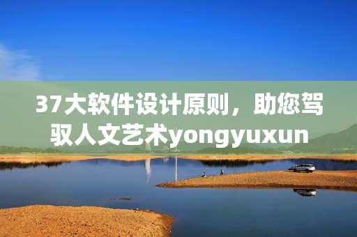 37大软件设计原则，助您驾驭人文艺术yongyuxun