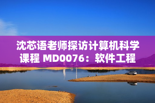 沈芯语老师探访计算机科学课程 MD0076：软件工程师的突破之路