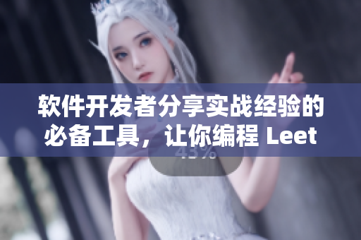 软件开发者分享实战经验的必备工具，让你编程 LeetCode 出神入化