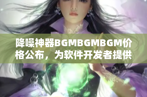 降噪神器BGMBGMBGM价格公布，为软件开发者提供高效办公保障