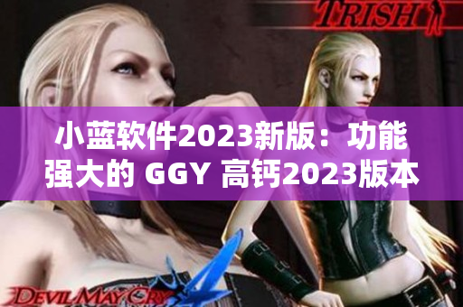 小蓝软件2023新版：功能强大的 GGY 高钙2023版本