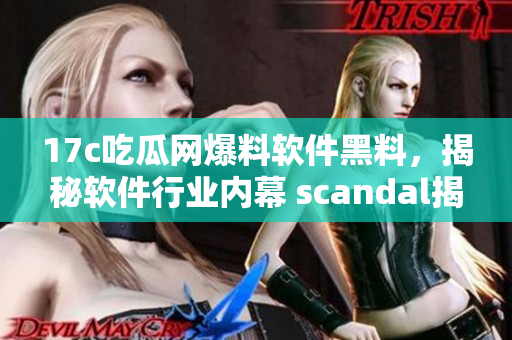 17c吃瓜网爆料软件黑料，揭秘软件行业内幕 scandal揭发