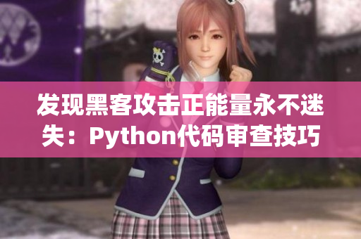 发现黑客攻击正能量永不迷失：Python代码审查技巧揭秘