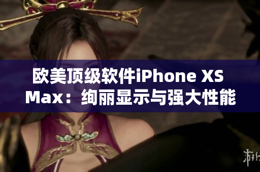 欧美顶级软件iPhone XS Max：绚丽显示与强大性能并存