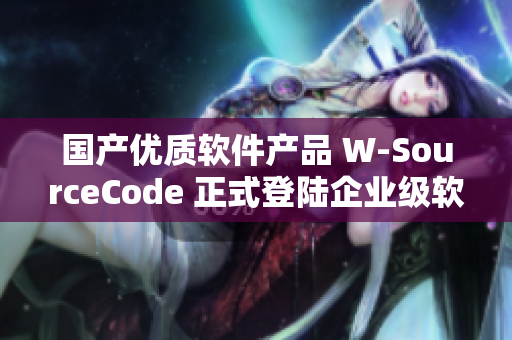 国产优质软件产品 W-SourceCode 正式登陆企业级软件市场！