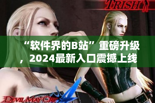 “软件界的B站”重磅升级，2024最新入口震撼上线！