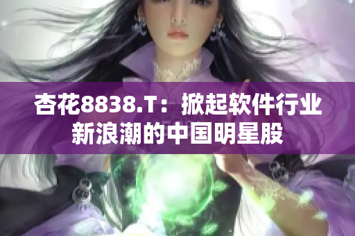 杏花8838.T：掀起软件行业新浪潮的中国明星股