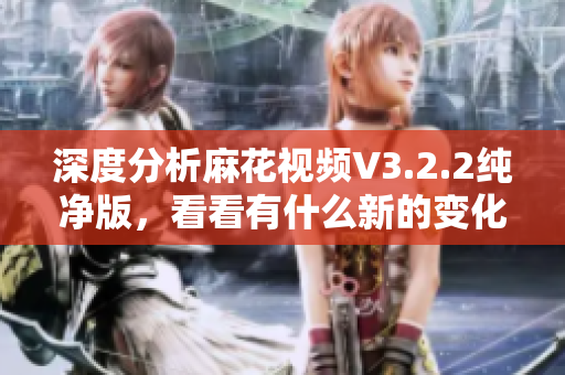 深度分析麻花视频V3.2.2纯净版，看看有什么新的变化和优化