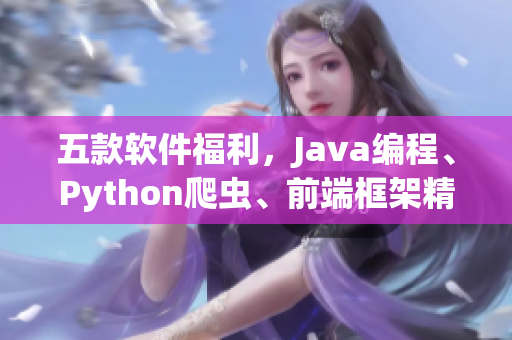 五款软件福利，Java编程、Python爬虫、前端框架精华汇总